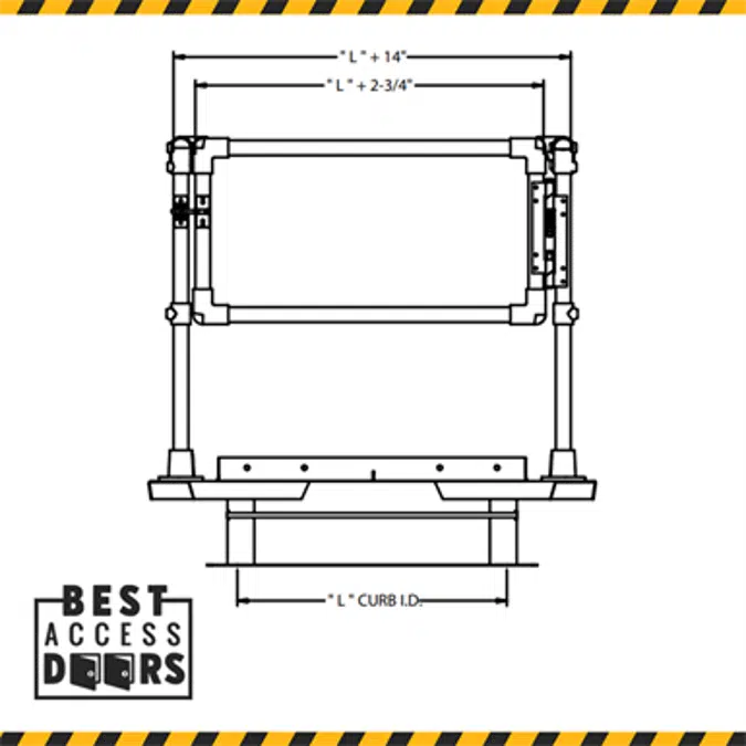 Safety Rail and Gate System (BA-RGRH)