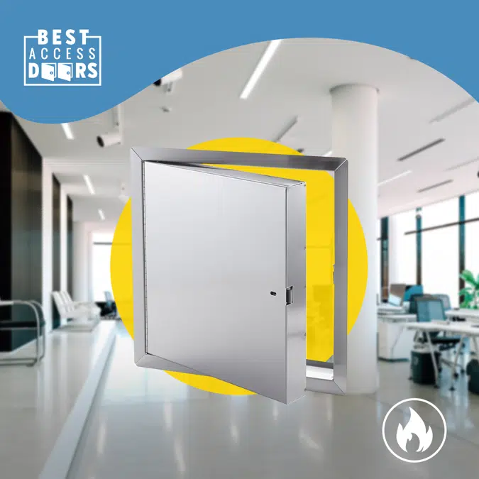 Fire-Rated Insulated Stainless Steel Access Panel (BA-FRI-SS)