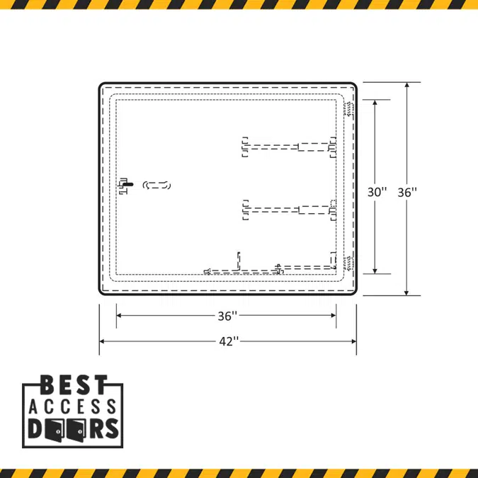 Roof Hatch with Fastening Flange (BA-RHT)  