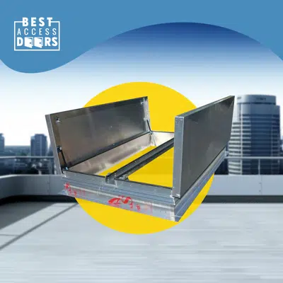 Image for Double Leaf Aluminum Smoke Vent (BA-ASV-DL)