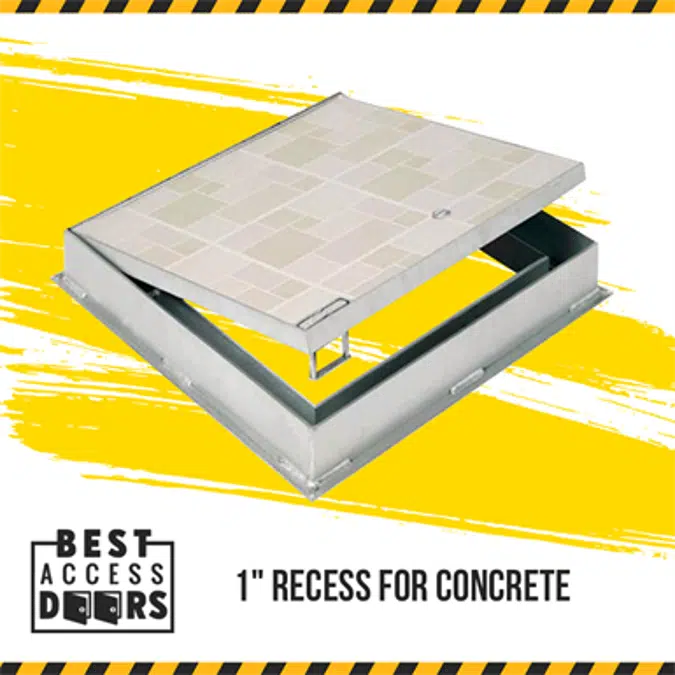 Hinged Floor Hatch Recessed for Concrete (BA-HFRC-1)