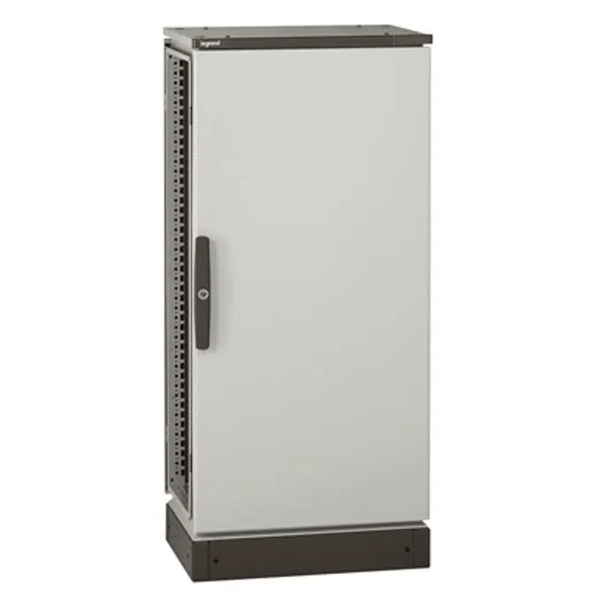 Altis IP55 metal assemblable enclosure - IK10 - RAL7035 Depth 600 mm from 1200x600mm to 2000x1600mm