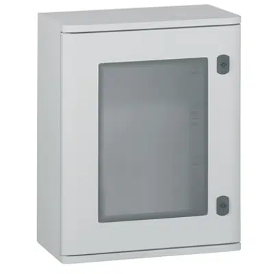 Image for Marina enclosures - polyester with glass door - IP 66 - IK 10 - 400x300x206 mm