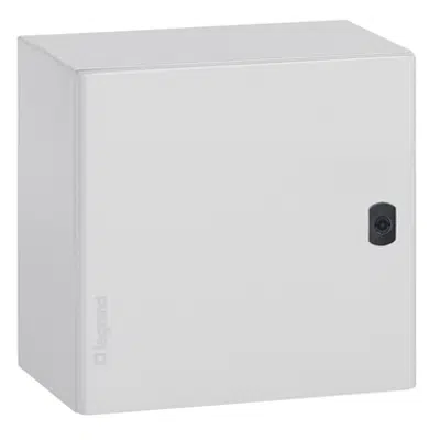 Atlantic IP66 waterproof enclosures - IK10 - RAL 7035 square version 300x300x160 mm to 1200x1200x400mm图像