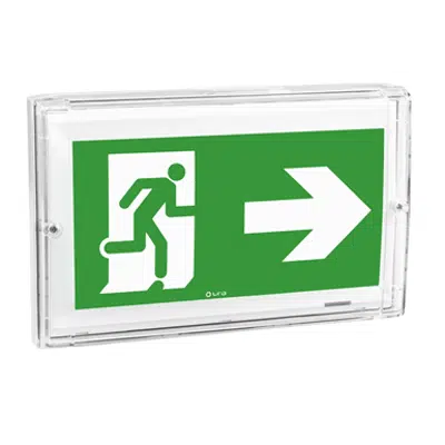 URAPROOF self-contained emergency lighting autotest-addressable luminaire图像