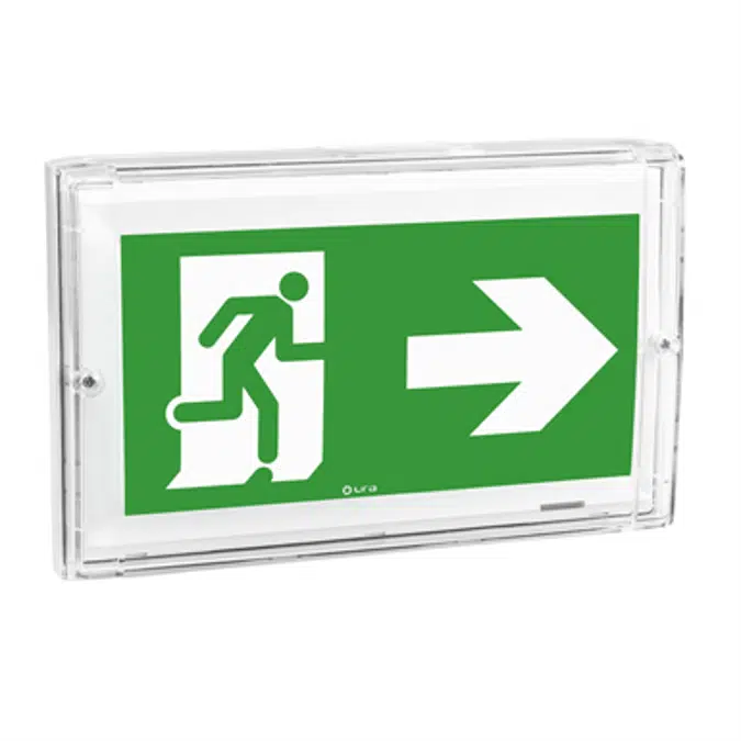 URAPROOF self-contained emergency lighting autotest-addressable luminaire