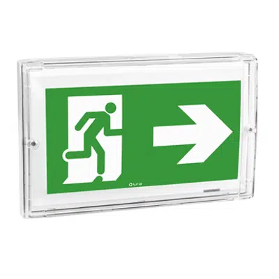 Image for URAPROOF self-contained emergency lighting autotest-addressable luminaire