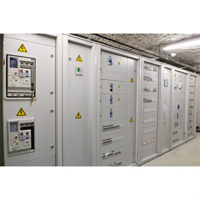 Modular XL³ 4000 metal enclosures for IP55 electrical panels with protection devices up to 6300A