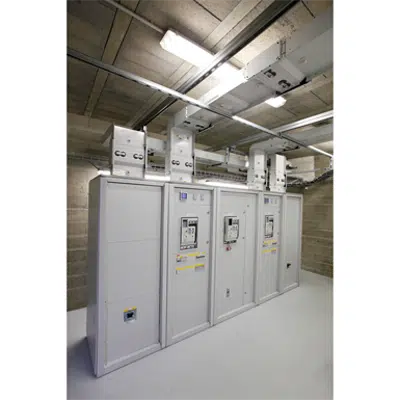 Modular XL³ 4000 metal enclosures for IP55 electrical panels with protection devices up to 6300A图像