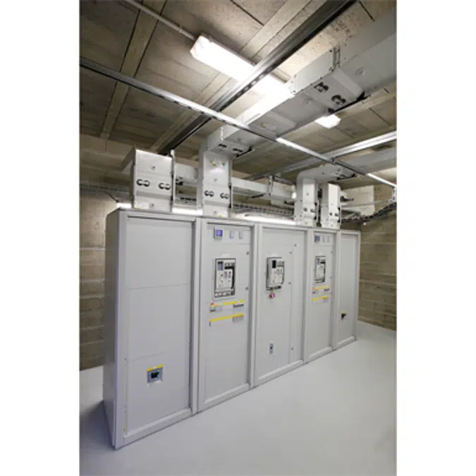 Modular XL³ 4000 metal enclosures for IP55 electrical panels with protection devices up to 6300A