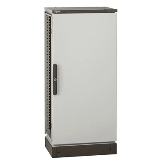 Altis IP55 metal assemblable enclosure - IK10 - RAL7035 Depth 400 mm from 1200x600mm to 2000x1200mm