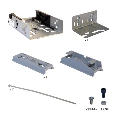 imagem para Zero U kit for universal fixing