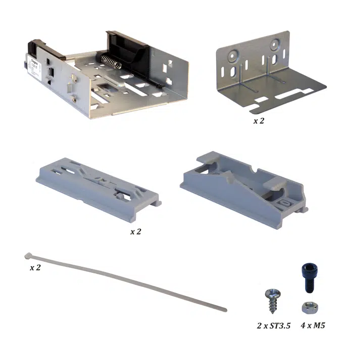 Zero U kit for universal fixing