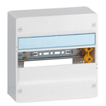 drivia insulating enclosures for the realization of residential electrical panels from 1 to 4 rows of 13 modules