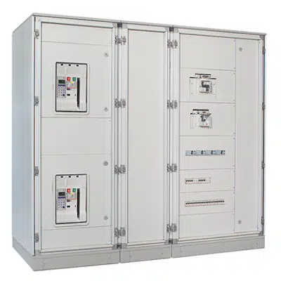 Image pour Gaines à câbles composables métalliques XL³ pour réalisation de tableaux électriques IP55 avec appareils de protection jusqu'à 6300A
