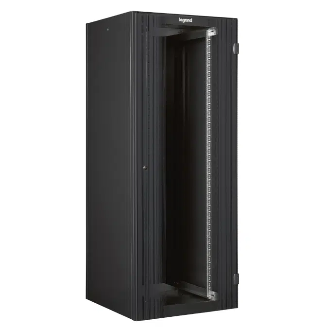 Freestanding cabinets Linkeo Legrand with single front door - width 600mm - from 1226x600mm to 2026x1000mm