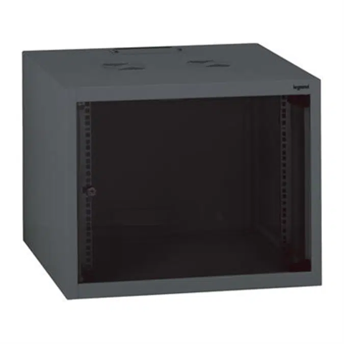 Fix wallmount cabinets Legrand Linkeo with fix side panels - width 600mm - from 358x450mm to 1025x600mm