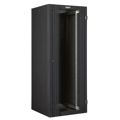 Image for Linkeo 19-inch single front door cabinet delivered assembled - width 800mm