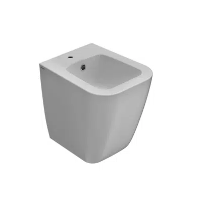画像 Stone floor-mounted bidet SS010