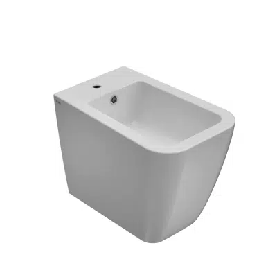 画像 Stone floor-mounted bidet ST009