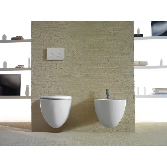 Bowl+ wall-hung bidet SBS09