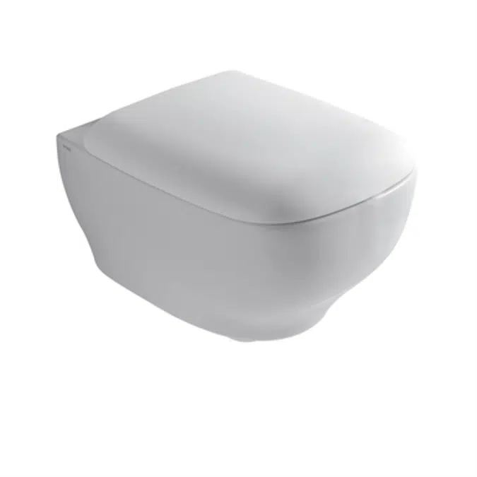 BIM objects - Free download! Genesis wall-hung toilet GES02 | BIMobject