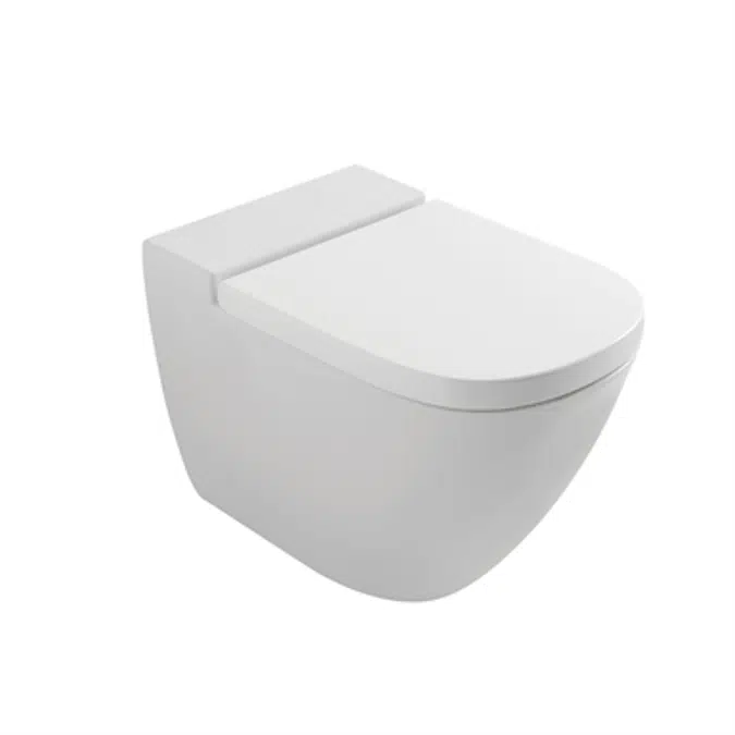 Stockholm floor-mounted toilet LA001