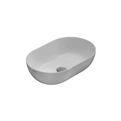 Image for T-edge sit-on basin B6O54