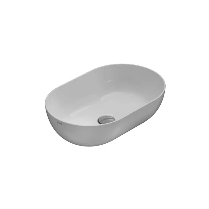 T-edge sit-on basin B6O54