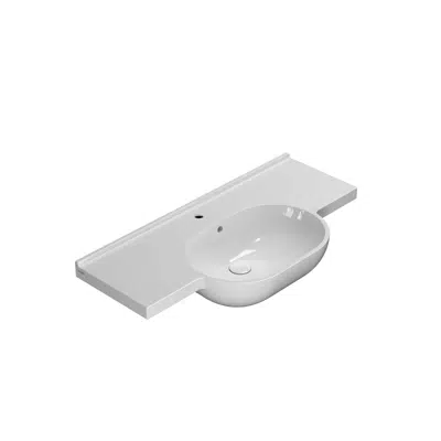 Image for MODE wall-hung basin ME100