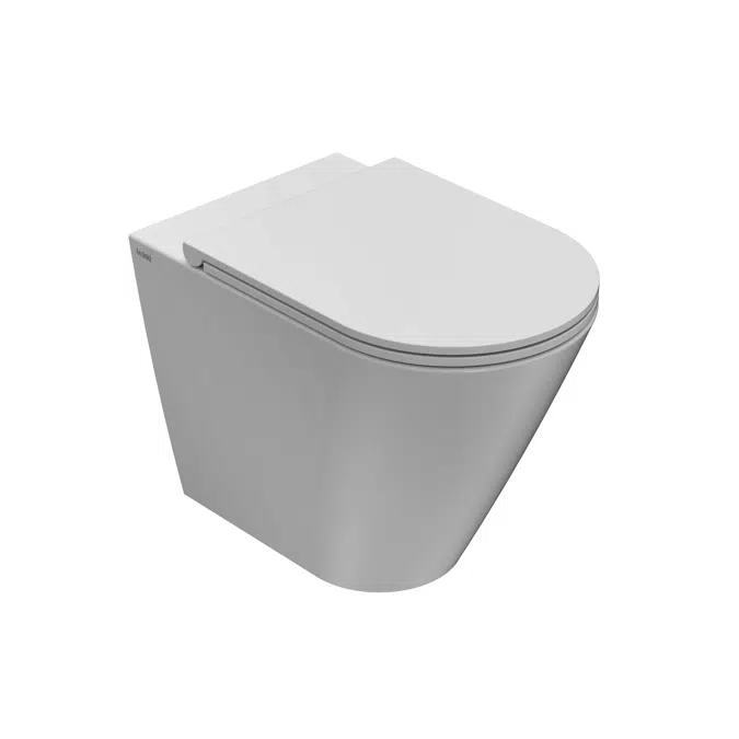 BIM objects - Free download! Forty3 floor-mounted toilet FO001 | BIMobject