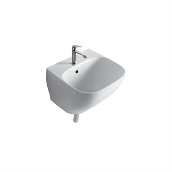 Genesis wall-hung basin GE061