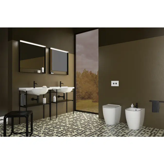 MODE wall-hung basin ME080