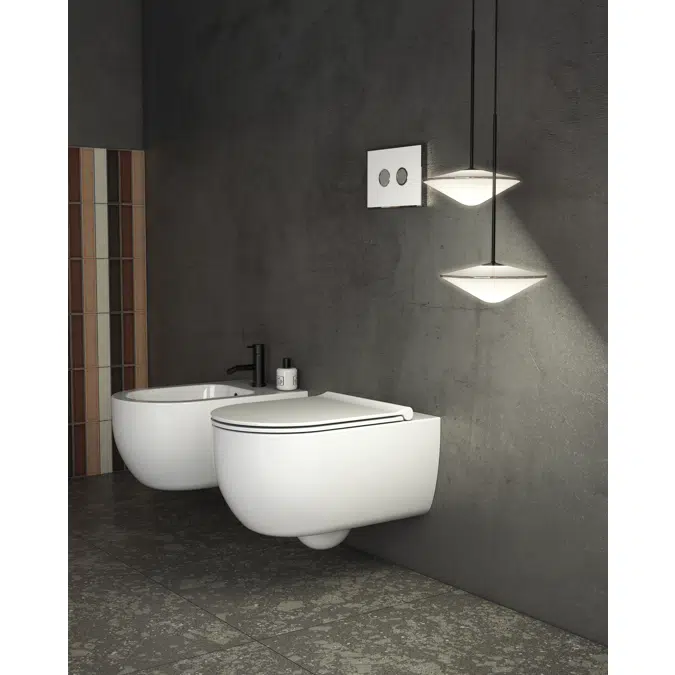 MODE Wall-hung pan MES02