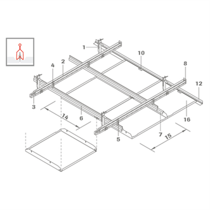 Last ned gratis BIM-innhold fra BIMobject S 31/32 Clip in S31 Concealed ...