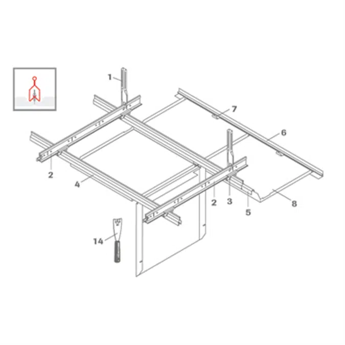 S 22 Clip in Concealed, retractable