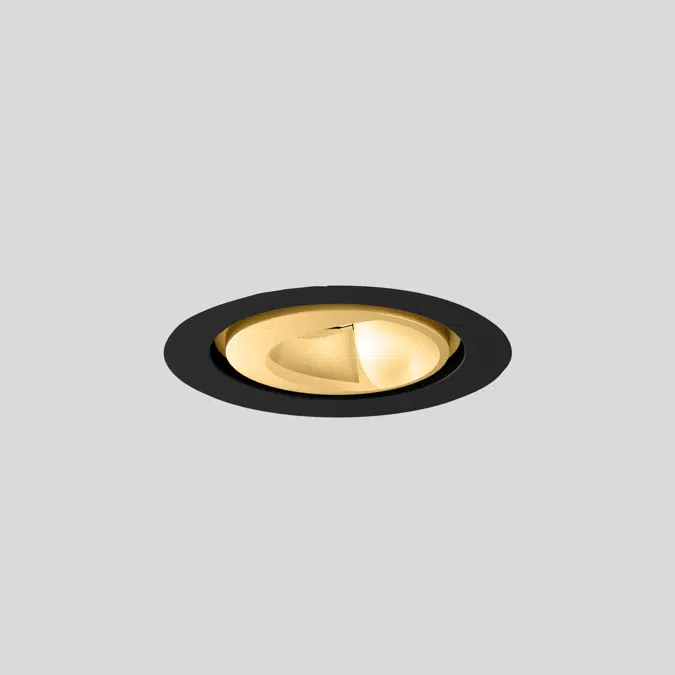 SASSO 40 round wallwasher floor trim soft acoustic ceiling