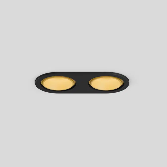 SASSO 40 round adjustable trim 2 lamps