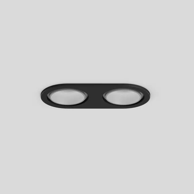 SASSO 40 round adjustable trim 2 lamps
