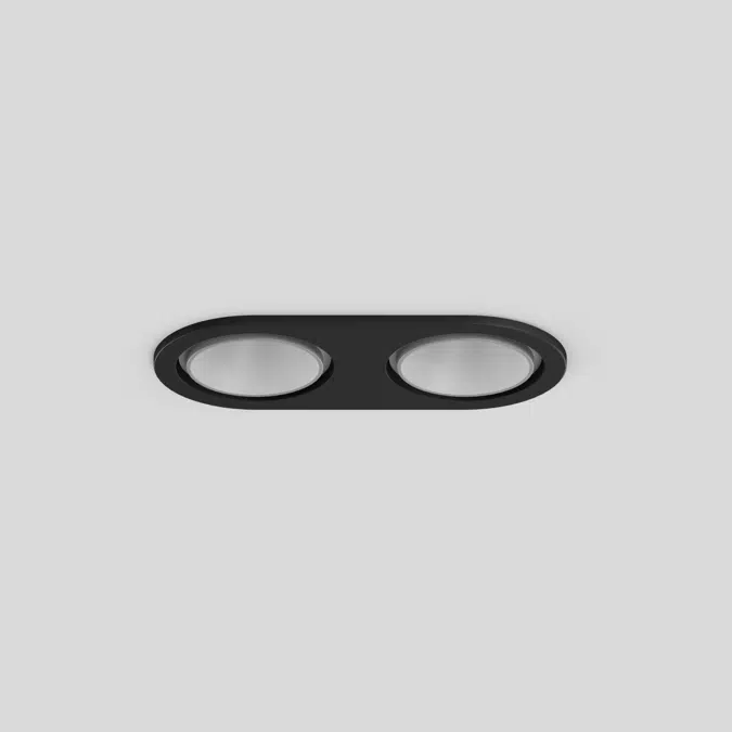 SASSO 40 round downlight trim 2 lamps