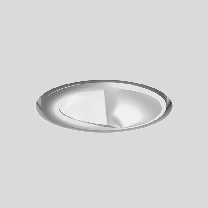 SASSO 100 round wallwasher floor trimless