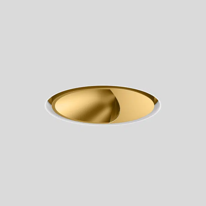 SASSO 60 round wallwasher trimless soft acoustic ceiling