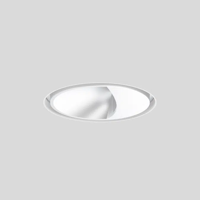 SASSO 60 round wallwasher trimless soft acoustic ceiling