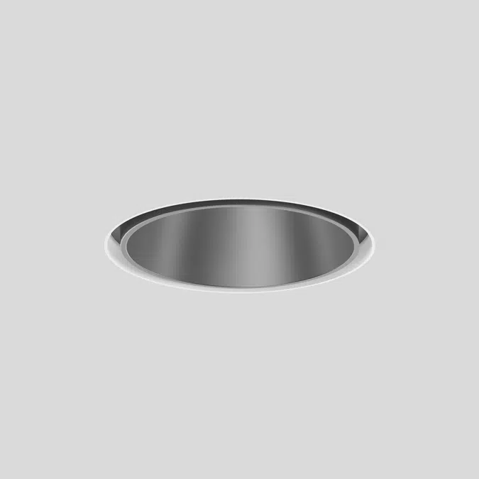 SASSO 60 round downlight trimless exposed concrete