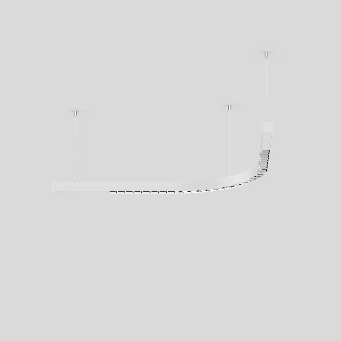 BETO curve 400/90 direct ceiling/suspended system