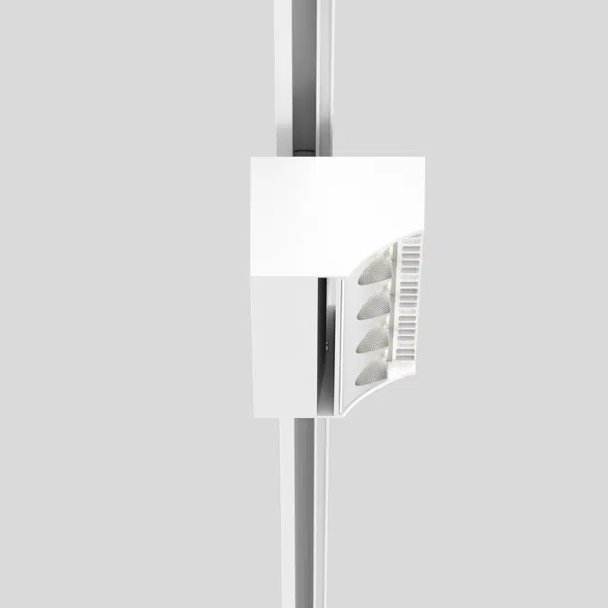 SQUADRO 1 x 4 lamps wallwasher track