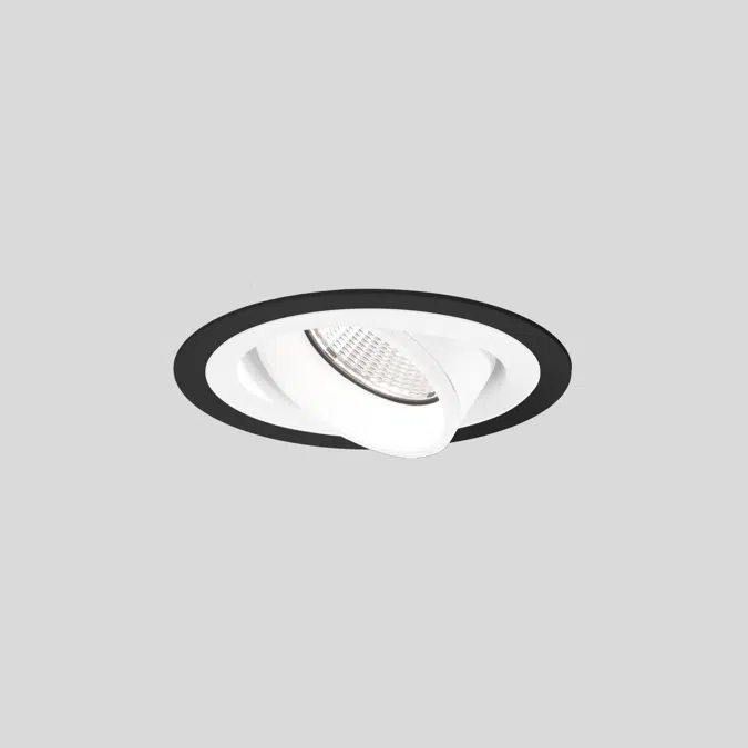 SASSO PRO 80 spotlight adjustable flush trim round