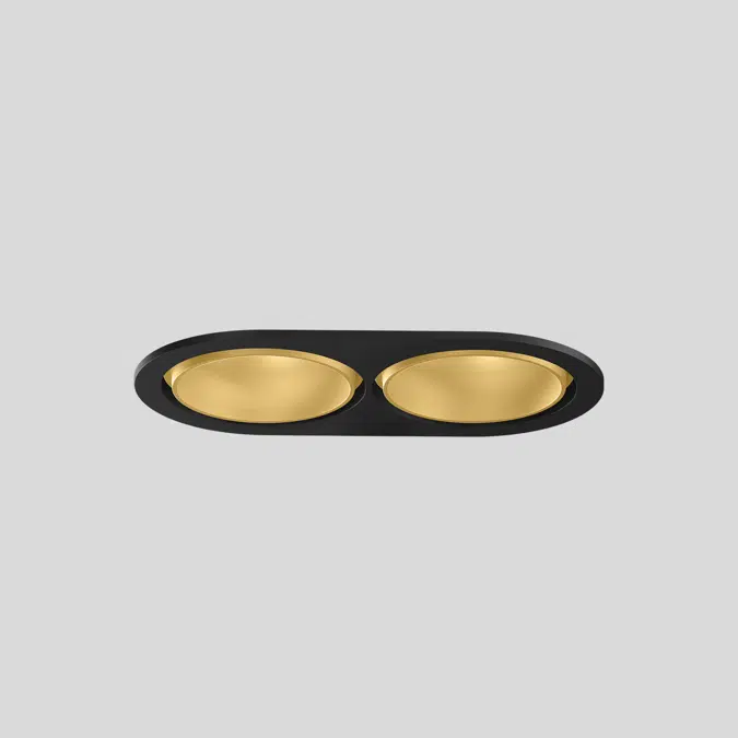 SASSO 60 round adjustable trim 2 lamps