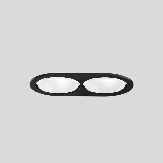 SASSO 60 round adjustable trim 2 lamps