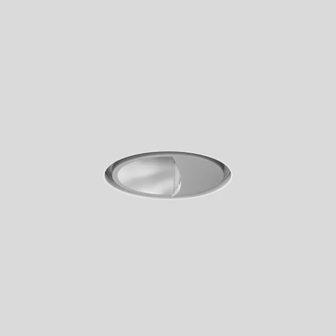 SASSO 40 round wallwasher trimless soft acoustic ceiling